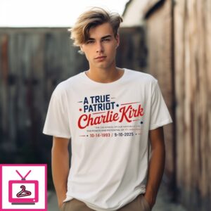 Pray For Charlie Kirk A True Patriot T-Shirt