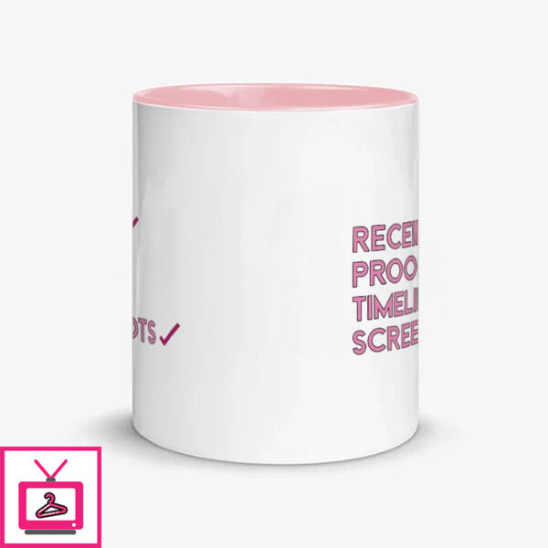Receipts Proof Timeline Screenshots Mug