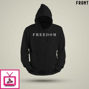 Red White & Blueberries Charlie Kirk Freedom Hoodie