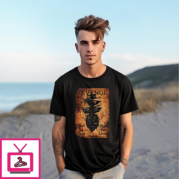 Revenge Spare The Dead Slay The Living Retro T-Shirt