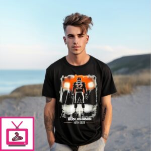 Rudi Johnson Cincinnati Bengals 1979 2025 Vintage T-Shirt