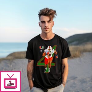 Rueben Bain Miami Hurricanes Breakthrough Series T-Shirt