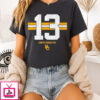 Sawyer Robertson Baylor Bears 13 Stripe T-Shirt