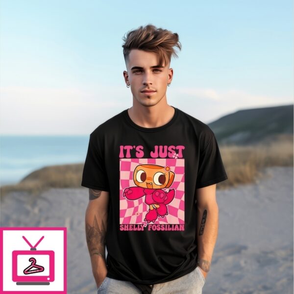 Shelly Plushie Dandy’S Toons World It’S Just Shelly Fossilian T-Shirt