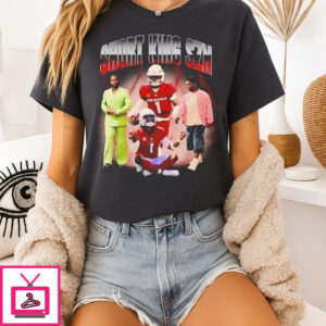 Short King Szn Arizona Football Graphic T-Shirt
