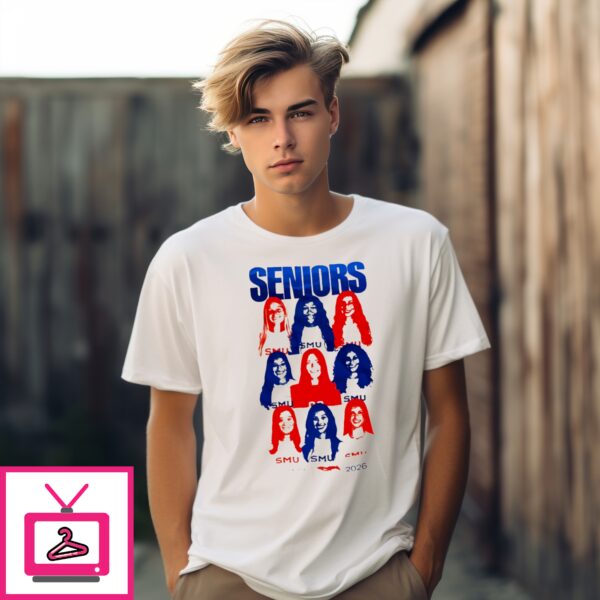 Smu Women’S Soccer Senior 2025 2026 T-Shirt