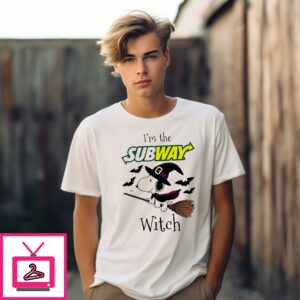 Snoopy Witch I’M The Subway Halloween T-Shirt