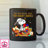 Snoopy You Can Never Have Too Many Books Mug