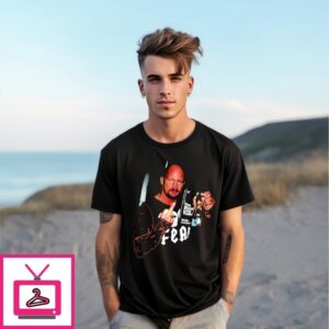 Stone Cold Middle Finger Graphic T-Shirt