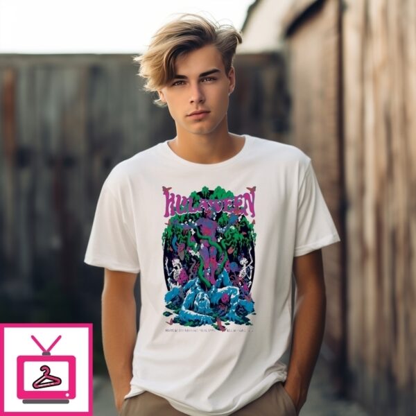 Suwannee Hulaween 2025 Spirit Of The Suwannee Music Park Oct 30 Nov 2 2025 Poster T-Shirt