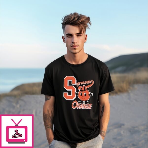 Syracuse Orange Letter Icon Masoct T-Shirt