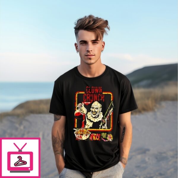Terrifier Clown Crunch Horror Inside Every Box T-Shirt