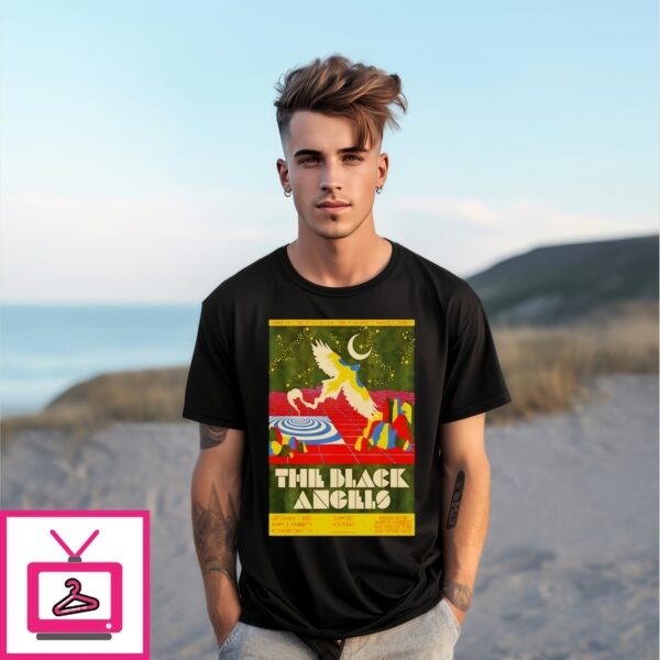 The Black Angels Pioneertown California Poster T-Shirt