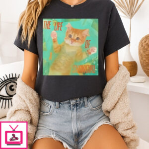 The Life Of A Showgirl Taylor Cat Meme T-Shirt