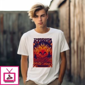 The Offspring West Valley City Ut Utah First Credit Union Amphitheatre September 6 2025 Tour Poster T-Shirt