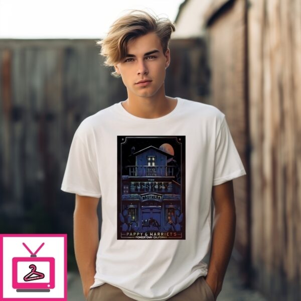 The Teskey Brothers Sep 29 2025 Pappy &Amp Harriet’S Indoor Stage Pioneertown Ca Poster T-Shirt