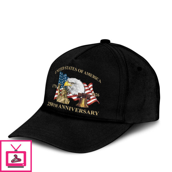 United States Of America 250Th Anniversary 1776-2026 Hat