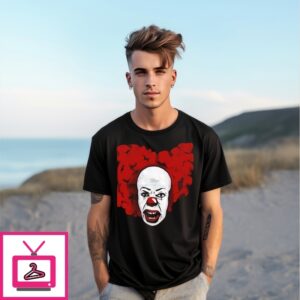 We All Float Down In Ohio Clown Halloween T-Shirt
