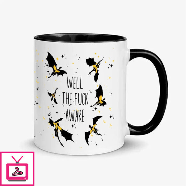 Well The Fuck Aware Xaden Fourth Wing Mug
