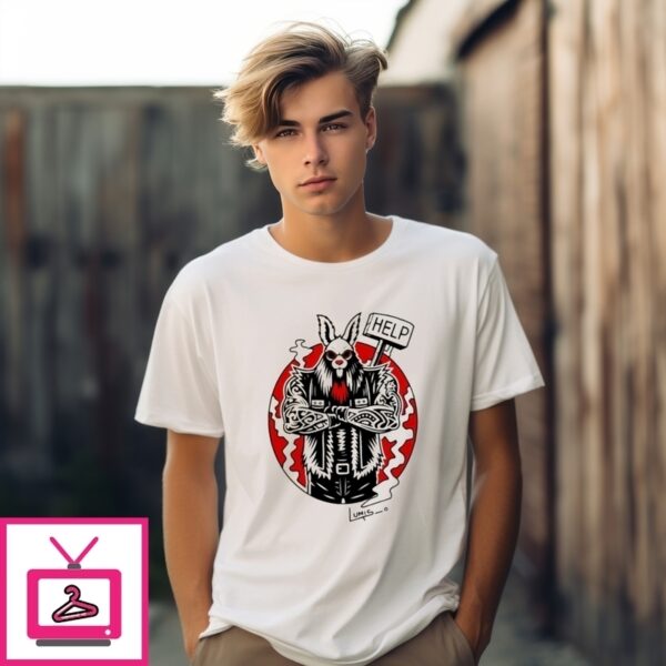 Wyatt Sicks Lumis Collection Ramblin Rabbit T-Shirt