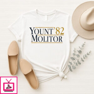 Yount Molitor ’82 Milwaukee Baseball T-Shirt Yount Molitor ’82 Milwaukee Baseball T-Shirt