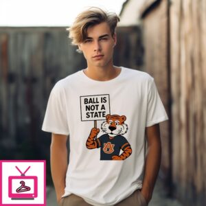 Zac Blackerby Auburn Tigers Ball Is Not A State T-Shirt Zac Blackerby Auburn Tigers Ball Is Not A State T-Shirt