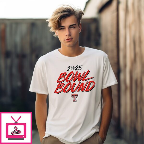 2025 Bowl Bound Texas Tech Football T-Shirt