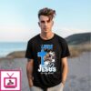 2025 Detroit Lions In My Veins Jesus In My Heart T-Shirt