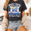 2025 National League Champions Los Angeles Dodgers Back 2 Back T-Shirt