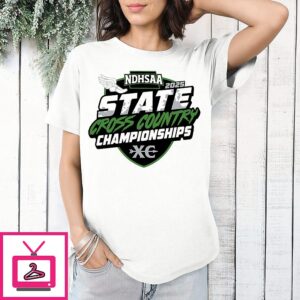 2025 Ndhsaa State Cross Country Championships Logo T-Shirt