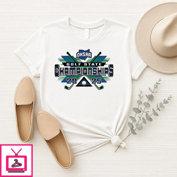 2025 Ohsaa Golf State Championships Logo T-Shirt