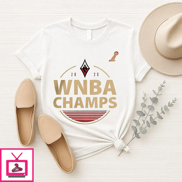 2025 Wnba Champions Las Vegas Aces T-Shirt