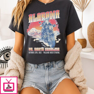 Alabama Crimson Tide Vs South Carolina Gamecocks October 27th 2025 Williams Brice Stadium T-Shirt