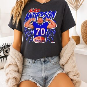 Alec Anderson X Mhawny Acid Wash Let’s Go Buffalo T-Shirt Alec Anderson X Mhawny Acid Wash Let’s Go Buffalo T-Shirt
