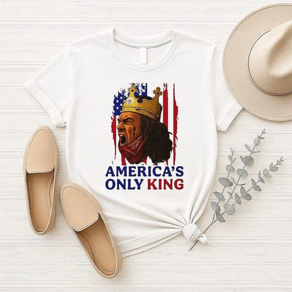 America’s Only King Trump Cartoon T-Shirt