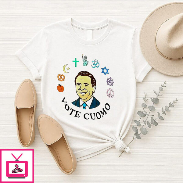 Andrew Cuomo Vote Cuomo Cartoon T-Shirt