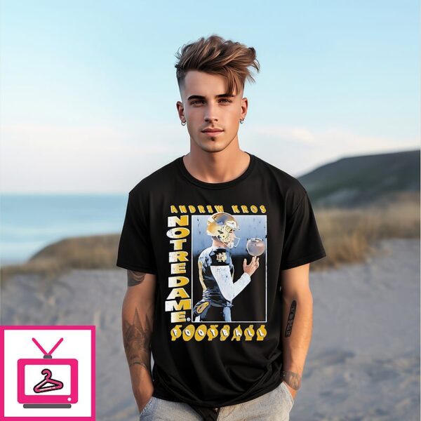 Andrew Kros Notre Dame Fighting Irish Graphic T-Shirt