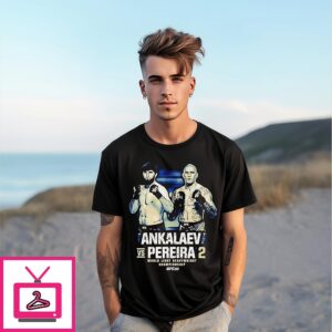 Ankalaev Vs Pereira 2 Ufc 320 World Light Heavuweight Championship Retro T-Shirt Ankalaev Vs Pereira 2 Ufc 320 World Light Heavuweight Championship Retro T-Shirt