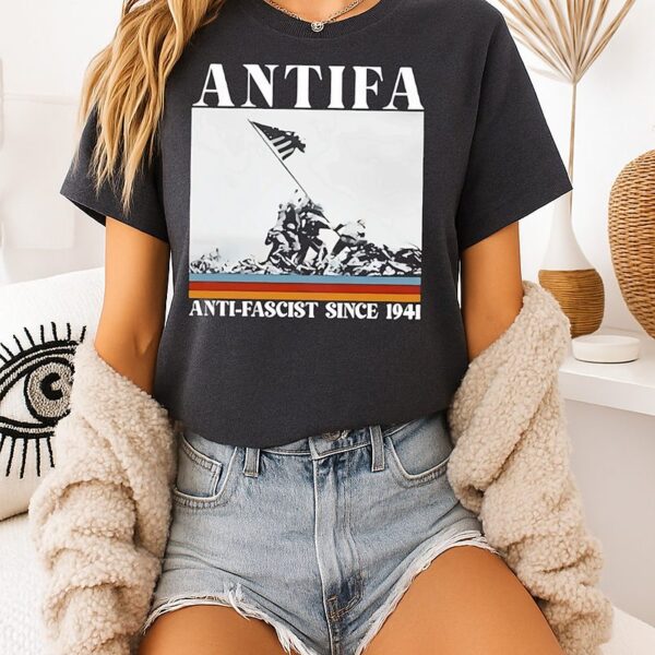 Antifa Anti-Fascist Since 1941 Vintage T-Shirt