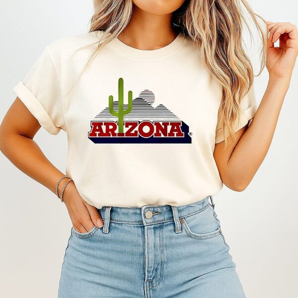Arizona Wildcats Cactus Logo Vintage T-Shirt