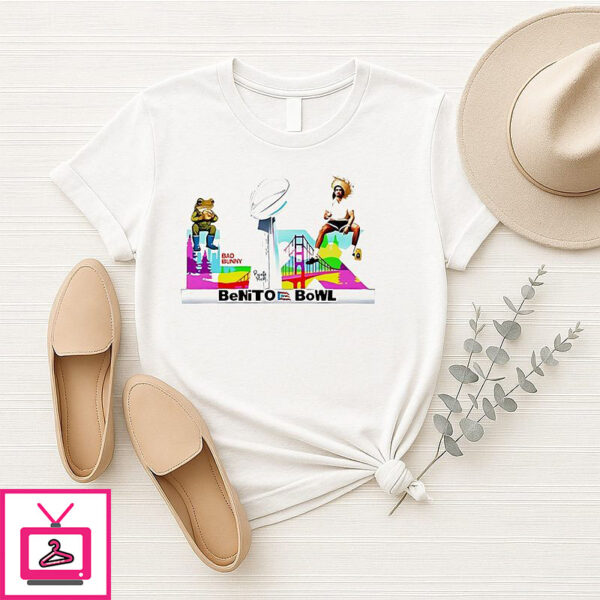 Benito Bowl Bad Bunny Super Bowl T-Shirt