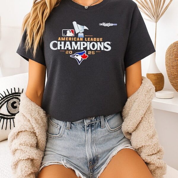 Blue Jays 2025 American League Champions Logo T-Shirt
