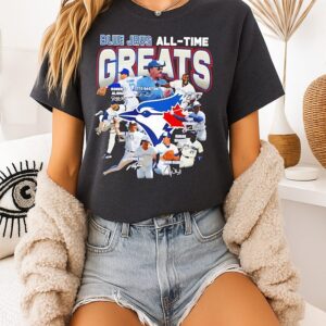 Blue Jays All-Time Greats 2025 Signatures T-Shirt Blue Jays All-Time Greats 2025 Signatures T-Shirt