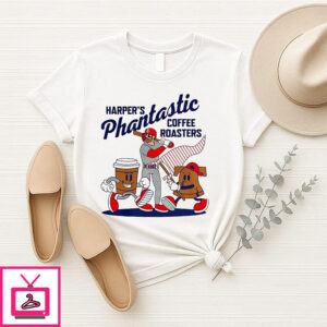 Bryce Harper Phantastic Coffee Roasters Philadelphia Phillies T-Shirt