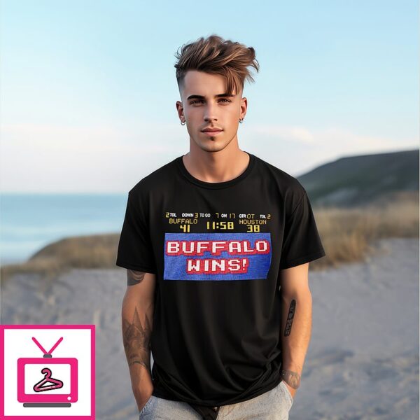 Buffalo Bills The Comeback Buffalo Wins T-Shirt