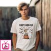 Capy Boo Ra Pumpkin Halloween 2025 T-Shirt