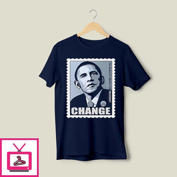 Charles Haley USA Barack Obama For President T-Shirt