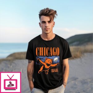 Chicago Bears X Nirvana Smells Like Team Spirit T-Shirt Chicago Bears X Nirvana Smells Like Team Spirit T-Shirt