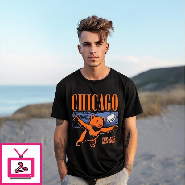 Chicago Bears X Nirvana Smells Like Team Spirit T-Shirt