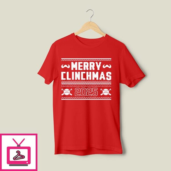 Cincinnati Reds Merry Clinchmas 2025 T-Shirt